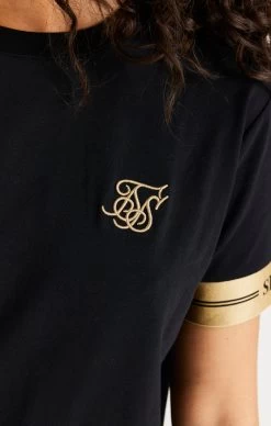 SikSilk Black T-Shirt Dress -Style Zone Shop SSW 3559 014 365bc9d1 11aa 4273 ac66 eafce2d3d22b