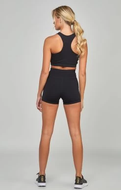 SikSilk Black Sports Essential Booty Short -Style Zone Shop SSW 3570 5