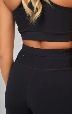 SikSilk Black Sports Essential Booty Short -Style Zone Shop SSW 3570 7