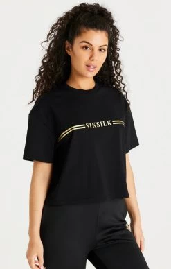 SikSilk Black Box T-Shirt