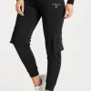 SikSilk Black Cargo Track Pant -Style Zone Shop SSW 3733 20SSW 2928 016 17ced528 3858 44d4 8fe0 c919bfbfa9c0