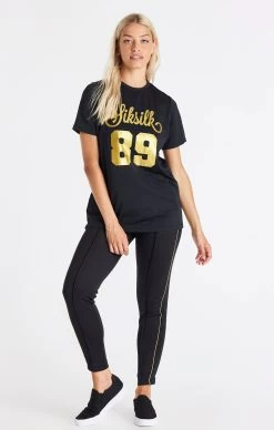 SikSilk Black Oversize Mesh T-Shirt -Style Zone Shop SSW 3778 3 4a803571 2592 4181 bdfb db98e63c0022
