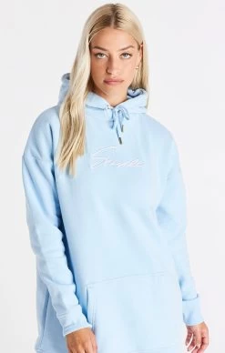 SikSilk Signature Essentials Hoodie Dress - Blue -Style Zone Shop SSW 3795 011 143392d7 398c 40ad bfcd ca4b9dfc45a8