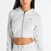 SikSilk Elevate Cropped Hoodie - Light Grey -Style Zone Shop SSW 3801 1 890d8c2c 8184 42f7 935d 7a88c5208353