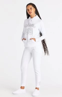 SikSilk Basketball Hoodie - White -Style Zone Shop SSW 3813 4 a52bd548 3cb1 4bae ab87 ee4a5d26d72a