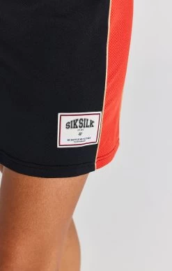 SikSilk Black Panelled Basketball Dress -Style Zone Shop SSW 3869 9