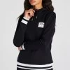 SikSilk Black Basketball Track Top -Style Zone Shop SSW 3938 1A