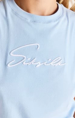 SikSilk Light Blue Signature Vest -Style Zone Shop SSW 3970 4A
