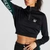SikSilk Black Track Top -Style Zone Shop SSW 3991 1