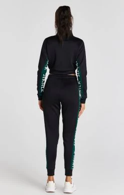 SikSilk Black Track Top -Style Zone Shop SSW 3991 5