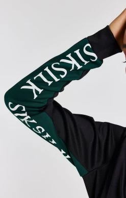 SikSilk Black Track Top -Style Zone Shop SSW 3991 7