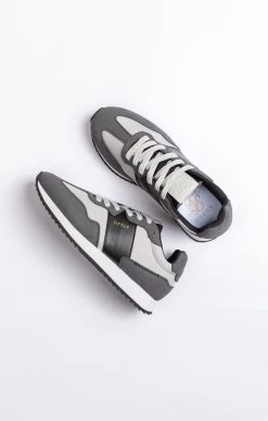 SikSilk Black Retro Running Trainer -Style Zone Shop SSW 4006 7A