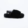 SikSilk Black Fluffy Slide Slipper -Style Zone Shop SSW 4009 1 5208c732 a3bc 4598 a48f c986b33a2946