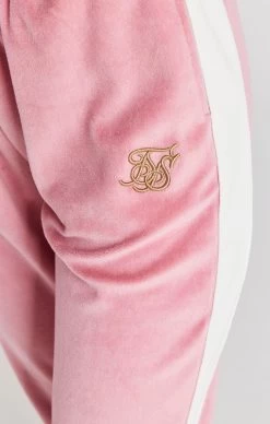 SikSilk Pink Velour Track Pant -Style Zone Shop SSW 4024 6