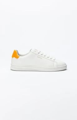 SikSilk White Low-Top Casual Trainer