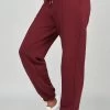 SikSilk Burgundy Oversized Joggers -Style Zone Shop SSW 4271 1