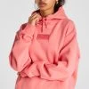SikSilk Coral Oversized Hoodie -Style Zone Shop SSW 4328 1