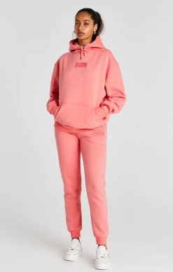 SikSilk Coral Oversized Hoodie -Style Zone Shop SSW 4328 3
