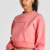 SikSilk Coral Crew Sweatshirt -Style Zone Shop SSW 4334 1