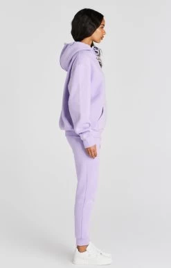 SikSilk Lilac Oversize Hoodie -Style Zone Shop SSW 4336 4