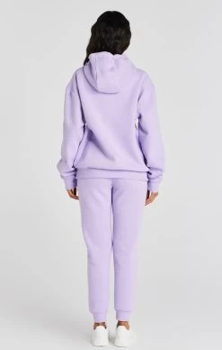 SikSilk Lilac Oversize Hoodie -Style Zone Shop SSW 4336 5