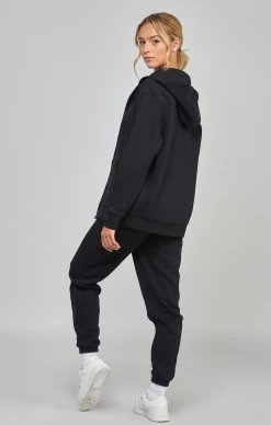 SikSilk Black Essential Zip Thru -Style Zone Shop SSW 4413 5