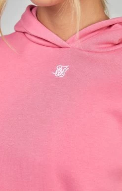 SikSilk Pink Essential Overhead Hoodie -Style Zone Shop SSW 4424 3