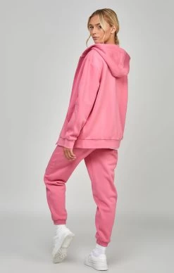 SikSilk Pink Essential Zip Thru -Style Zone Shop SSW 4426 5