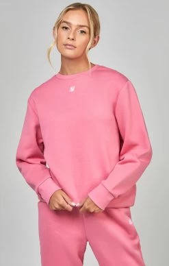 SikSilk Pink Essential Sweatshirt