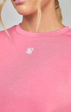 SikSilk Pink Essential Sweatshirt -Style Zone Shop SSW 4428 3