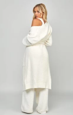 SikSilk Ecru Lounge Cardigan -Style Zone Shop SSW 4526 5