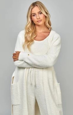 SikSilk Ecru Lounge Cardigan -Style Zone Shop SSW 4526 6