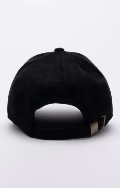 SikSilk Black Faux Suede Baseball Cap -Style Zone Shop SSW 4534 5
