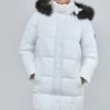 SikSilk White Longline Padded Parka -Style Zone Shop SSW 4581 1 45d5c5ce aaa5 47a4 a87e 15a92061b867