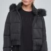 SikSilk Black Cropped Parka -Style Zone Shop SSW 4582 1 58951a0f df63 4168 b201 3d560704177d