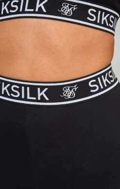 SikSilk Black Essential Tape Bralette -Style Zone Shop SSW 4675 3