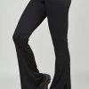 SikSilk Black Ribbed Trouser