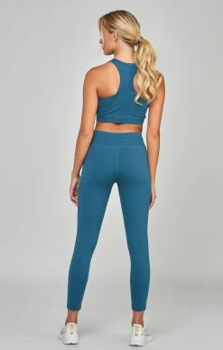 SikSilk Teal Sports Essentials Legging -Style Zone Shop SSW 4756 5