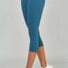 SikSilk Teal Sports Essentials Capri -Style Zone Shop SSW 4757 1