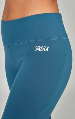 SikSilk Teal Sports Essentials Capri -Style Zone Shop SSW 4757 6