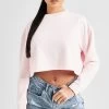 SikSilk Pink Signature Sweatshirt -Style Zone Shop SSW 4819 1