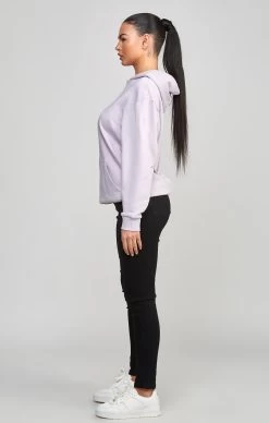SikSilk Purple Oversized 89 Hoodie -Style Zone Shop SSW 4944 4