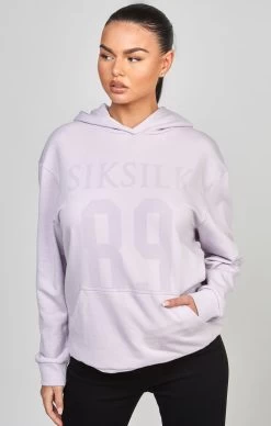 SikSilk Purple Oversized 89 Hoodie -Style Zone Shop SSW 4944 7