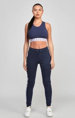 SikSilk Navy Tape Bralette -Style Zone Shop SSW 4949 3