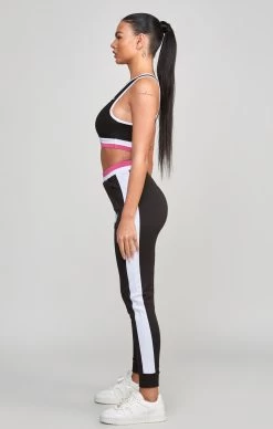 SikSilk Black Retro Bralette -Style Zone Shop SSW 4957 4