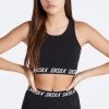 SikSilk Girls Black Essentials Taped Bralette