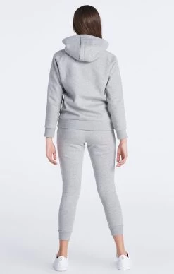 SikSilk Girls Grey Marl Essentials Overhead Hoodie -Style Zone Shop Sik Silk Messi Girls 12 02 21 SSG 0084 1295 copy 83449958 29e6 446f a5d5 0ef55925f6d7