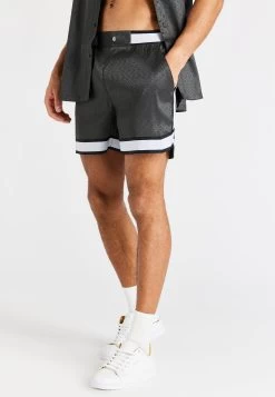 SikSilk Grey Taped Smart Short