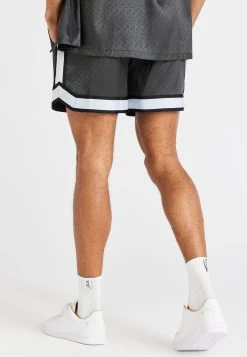 SikSilk Grey Taped Smart Short -Style Zone Shop ss 20419 4 67245a1f b584 4550 ba11 dd016a6ef903