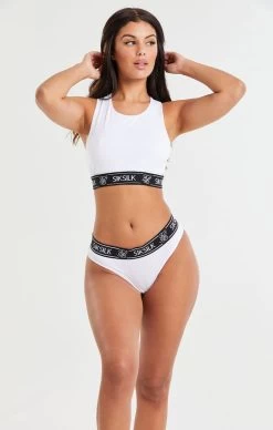 SikSilk White Racerback Bralette -Style Zone Shop unnamed 2824 29 02246f81 50f1 4912 8d1e 81b7cea85f9d